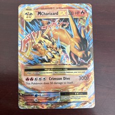 M Charizard EX 13/108 XY Evolutions Ultra Rare - Pokemon Card - HP Dmg