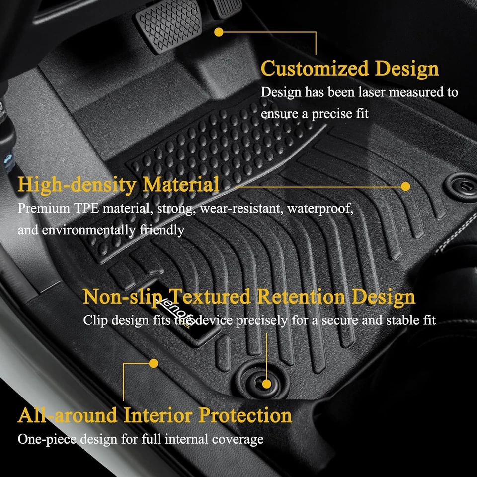 Jenofa-for 福特 Escape 2013 - 2019 脚垫全套 - 2013 - 2019  — 第 3/4 张图片