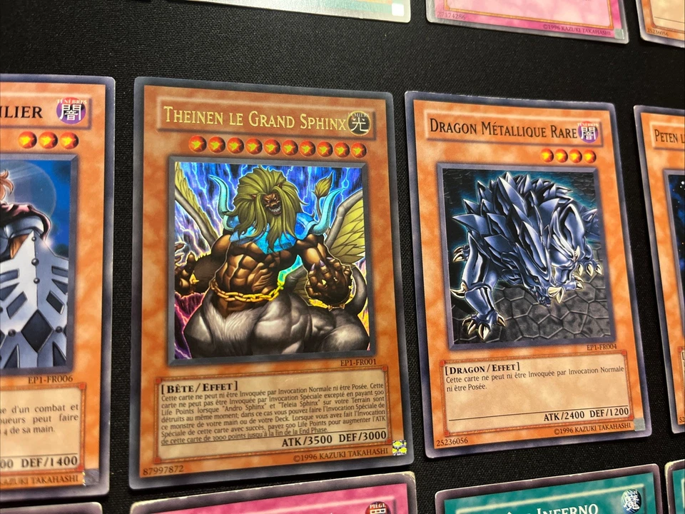 YU GI OH THEINEN LE GRAND SPHINX + Lot De Cartes EP1 - Photo 2/2