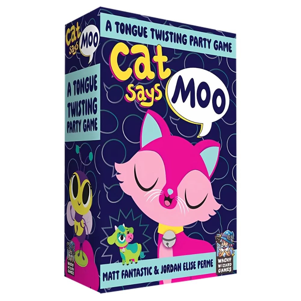 Wacky Wizard Games Cat Says Moo The Board Game 4490₽