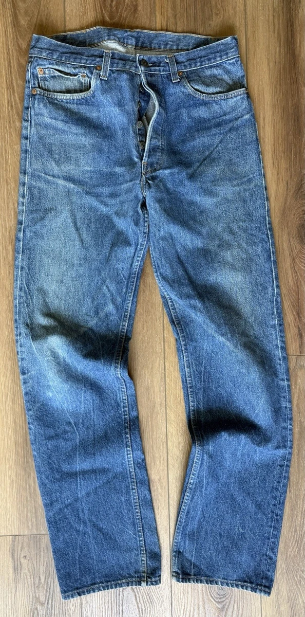 Preços baixos em 34 Levi's 501 Masculina em Jeans Costura Interna
