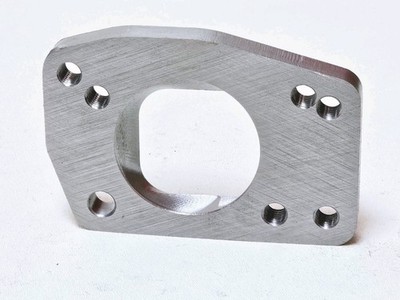 T04 OEM Header Flange Adapter to T3 Turbo Fits Mazda MazdaSpeed 3 6 2.3L CX7 MZR