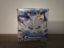 2017 BOWMAN CHROME BASEBALL MASTER HOBBY BOX SEALED!! JUDGE, BELLINGER, BREGMAN?