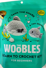 The Woobles Tank The SHARK Learn To Crochet Kit For Beginners