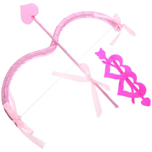 Valentines Day Cupid Costume Cosplay Prop Bow Arrow And Heart Glasses Party Set - Picture 17 of 17