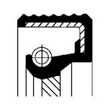 SHAFT SEAL, CRANKSHAFT 12013892B CORTECO