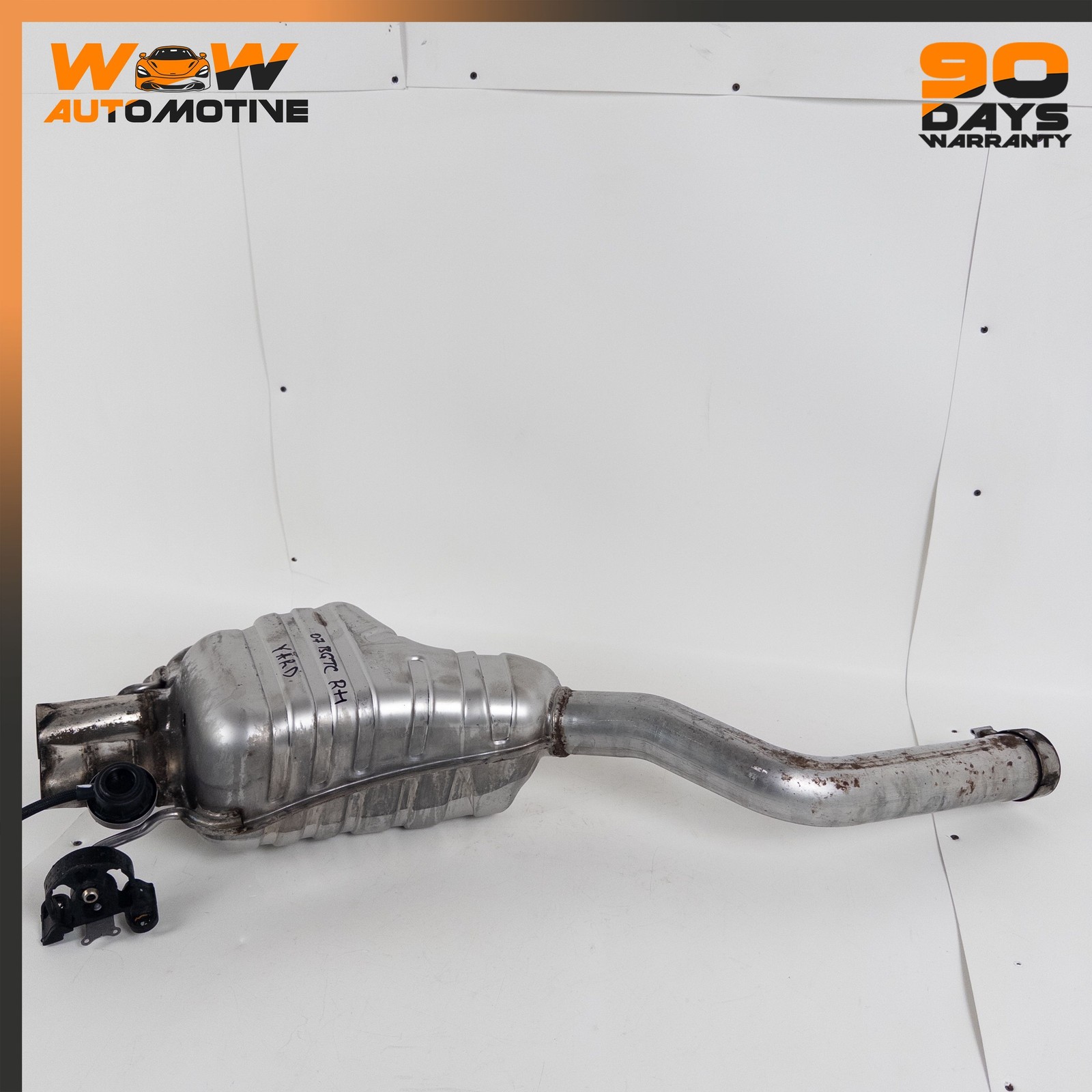 04-13 BENTLEY CONTINENTAL GTC GT RIGHT PASSENGER SIDE LOWER EXHAUST MUFFLER OEM
