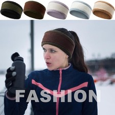 Ear Warmer Cover Headband Winter Fleece Ear Muffs Sports Hairwrap for Men Women