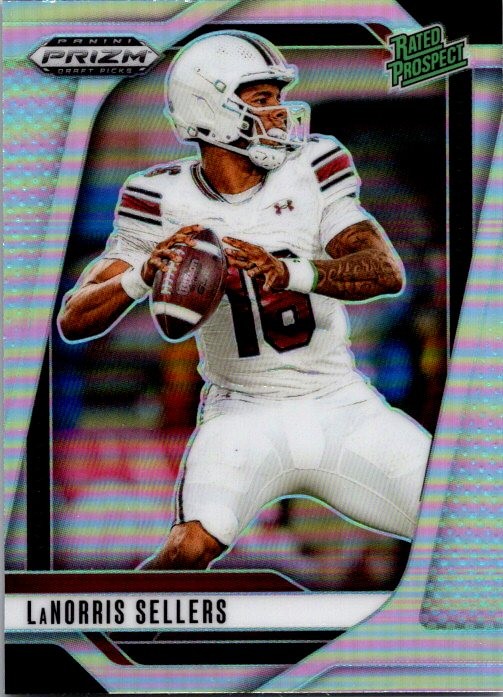 2025 Panini Prizm Draft Picks #165 LaNorris Sellers Prizms Silver
