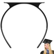 Graduation Cap Headband Insert Secure Hair Band AntiFall Hairstyle Holder