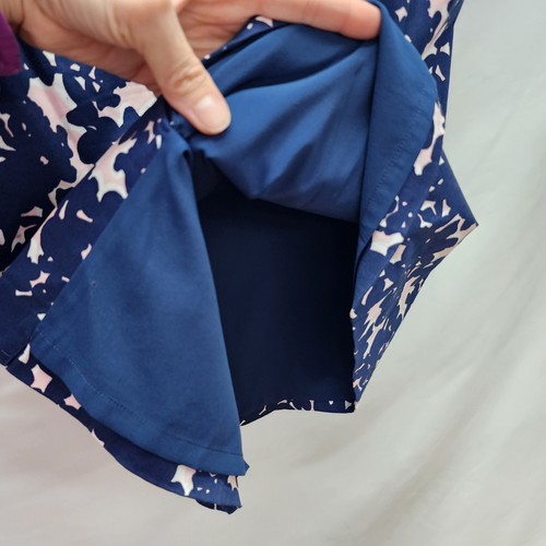 Talbots Pink & Navy Blue Floral Mid rise Pencil Skirt Women's Size 6 - Picture 6 of 6