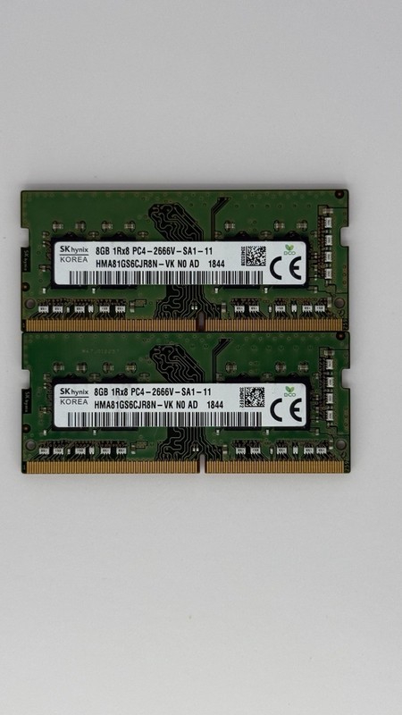 SK Hynix 16GB 2Rx8 PC4-2666 Laptop RAM