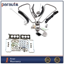 Timing Chain Kit Head Gasket Set For 11-14 Chrysler 300 Dodge Avenger 3.6L