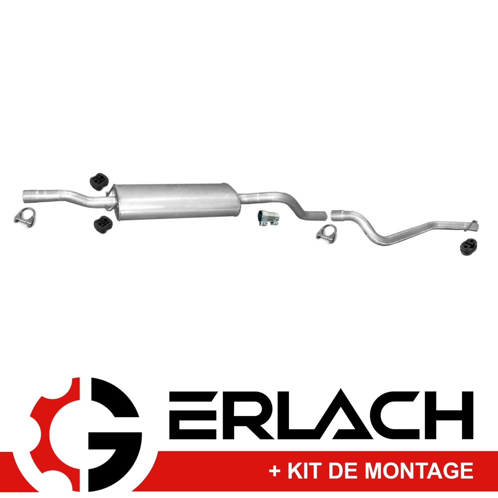 Echappement silencieux Mercedes Vito W639 anti bruit pour CT 111 115 CDI