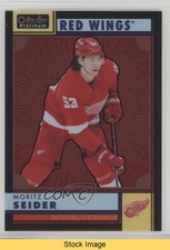 2022-23 O-Pee-Chee Platinum Retro Black Rainbow Moritz Seider #R-19 READ 1q0n