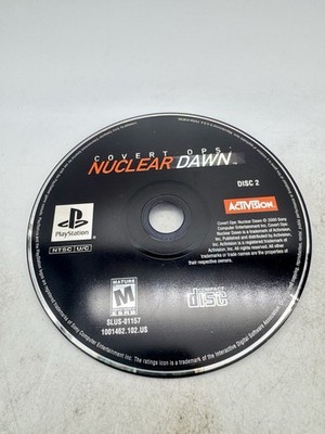 Covert Ops: Nuclear Dawn Disc 2 Only PlayStation NTSC U/C Mature *NO TRACKING*