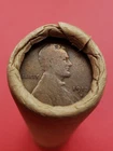 1913-S LINCOLN WHEAT CENT 1923-S LINCOLN WHEAT PENNY COIN ROLL ENDERS BANKROLLED