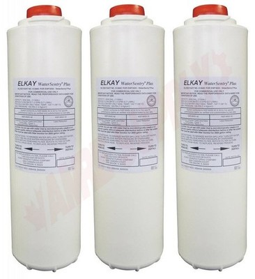 3 Fit For Elkay 51300C WaterSentry Plus Replacement Water Filter(NO CHIP)