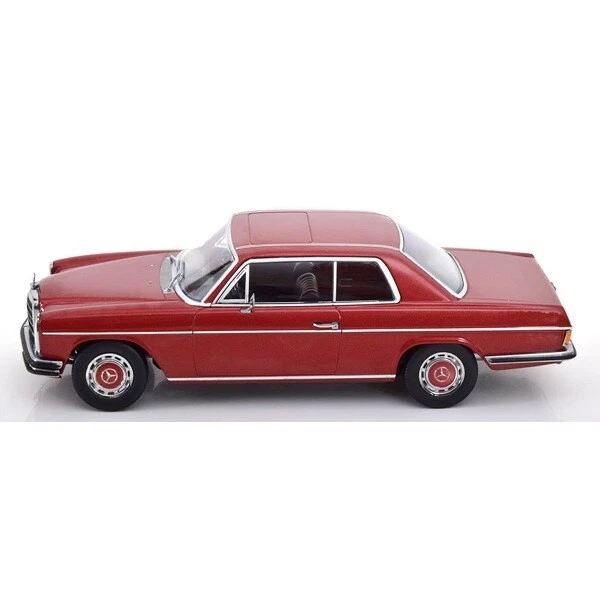 KK Scale KKDC181165 1/18 Mercedes-Benz 280 C/8 W114 Coupe 1969 Red Die-Cast Mode - Image 3 of 4