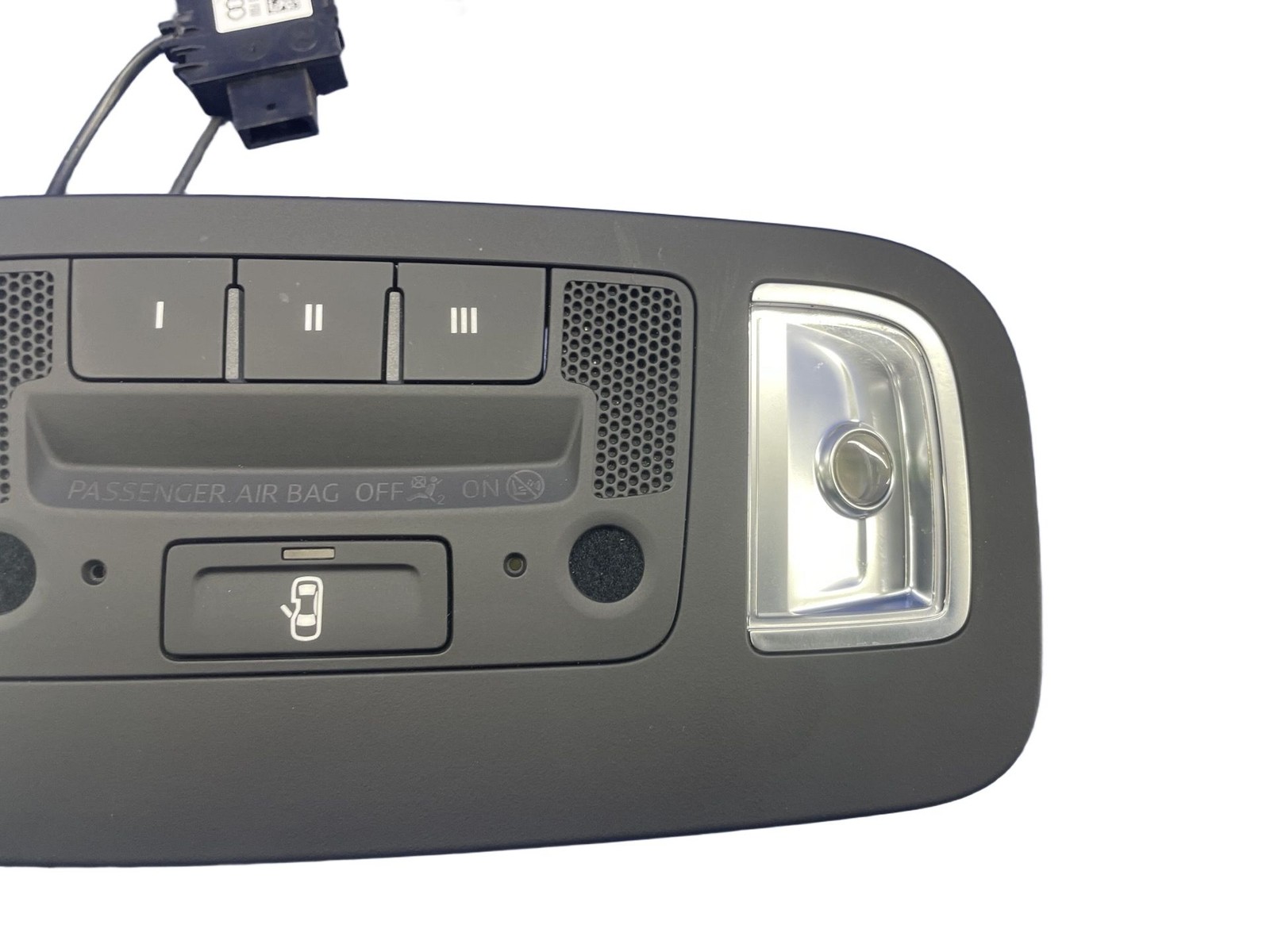 2017-2023 AUDI R8 V10 4S FRONT OVERHEAD CENTER CONSOLE DOME MAP LIGHT LAMP BLACK