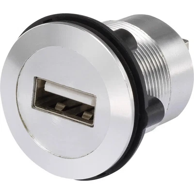 Adaptateur USB 2.0 USB femelle type A vers USB femelle type B TRU COMPONENTS - Photo 1/3