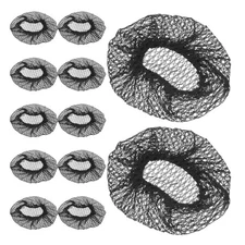 12 Pcs wig nets bulk wig nets Disposable Mesh Cap Bouffant Hair