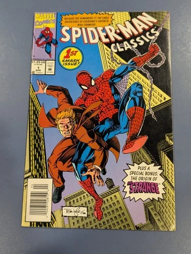 Marvel Comics Spider-Man Classics #1 First Printing Vintage 1992 Comic Book