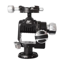 BAFANG Fine Adjust 3-Way Geared Tripod Head with Quick Release Plate 5Kgs Load