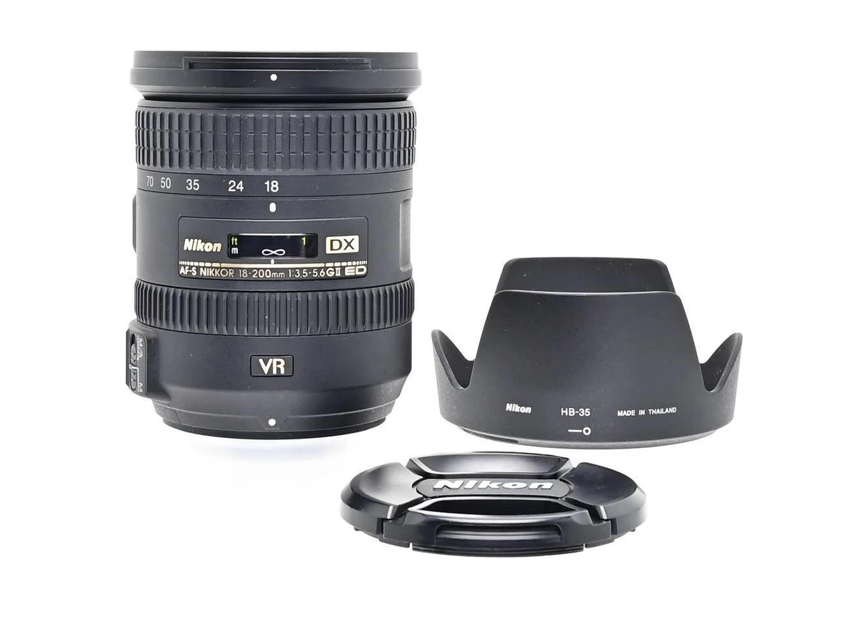 Nikon 18-200mm f/3.5-5.6 Camera Lenses for sale | eBay