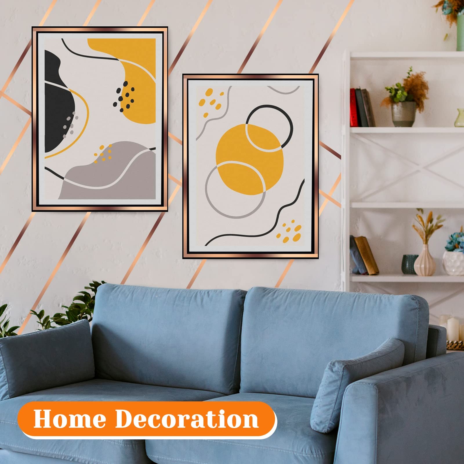 8 Pack Copper Foil Tape,Copper Tape,Double-Sided Conductive Adhesive for Guit...