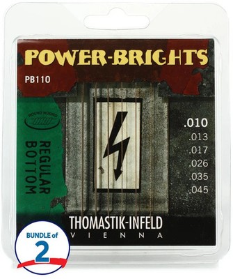 Thomastik-Infeld PB110 Power-Brights Electric Guitar Strings - .010-.045