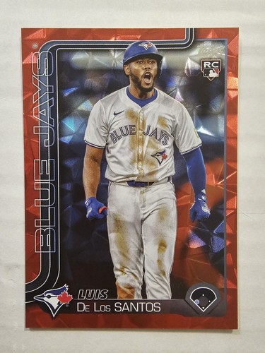 2025 Topps S1 Luis De Los Santos RC #13LOT! RED /5, Diamante, PINK, GOLD/2025 - Picture 2 of 15