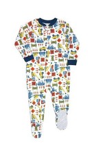 Carter's Boy's Construction Vehicles Footed One-Piece Pajama Sleeper, Size 5T