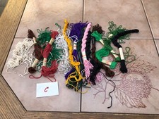 Stickseide, Kunstseide, Perlgarn OVP, DDR