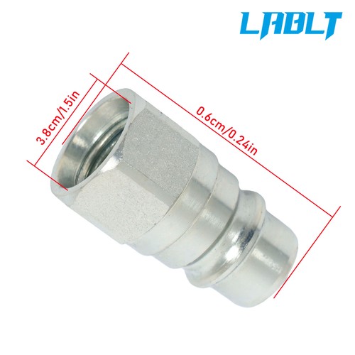 LABLT 4× AW32184 männlicher hydraulischer Schnellkupplungsstecker für John Deere 1023 1025 - Bild 2 von 12