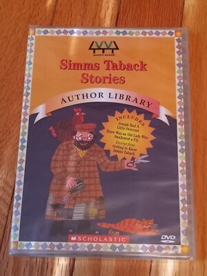 Simms Taback Stories SCHOLASTIC DVD 2005 New Sealed 22 Minutes Run Time ...