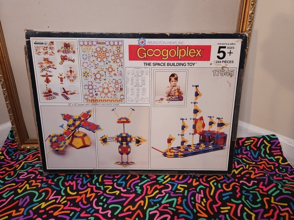Vintage Googolplex Space Building Toy 17545 - missing 8, 236 of