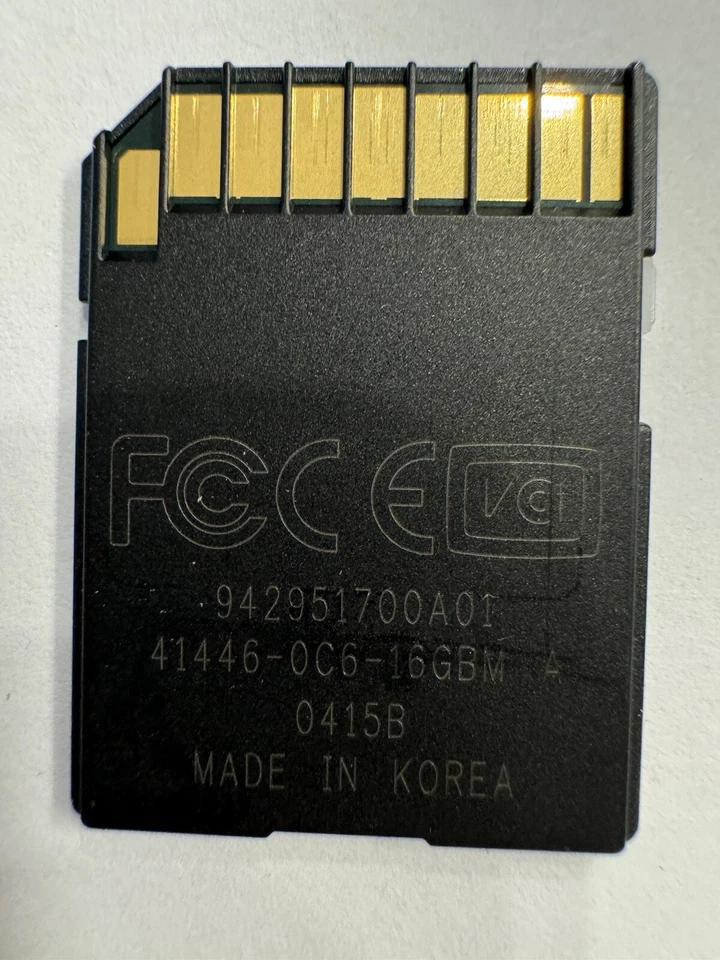 Navigation SD Card Ford Escape, Flex, Fusion, Taurus, Espl, F150 FM5T-19H449-AA - Image 2 of 2