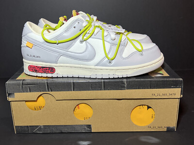 OFF-WHITE × NIKE DUNK LOW 1 OF 50 \