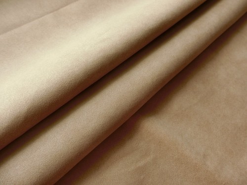Light Camel Medium Authentic Premium Alcantara Mircofibre Suede-like Fabric 2M - Picture 3 of 16