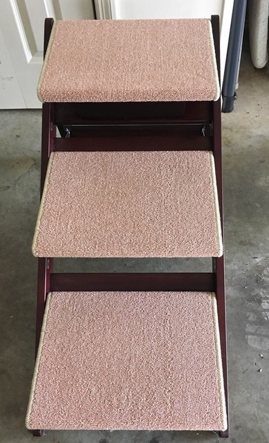 Pet Smart Dark Cherry Mahogany Wood Dog Ramp Furniture Piece For Pet Smart Dark Cherry Mahogany Wood Dog Ramp Furniture Piece For Bed 40