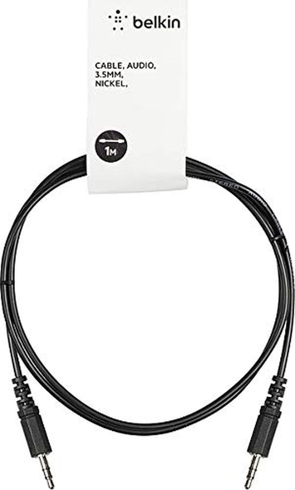 Аудиокабель Belkin 3,5 мм Klinkenkabel 2 м Стерео, дополнительный кабель для подключения к сети