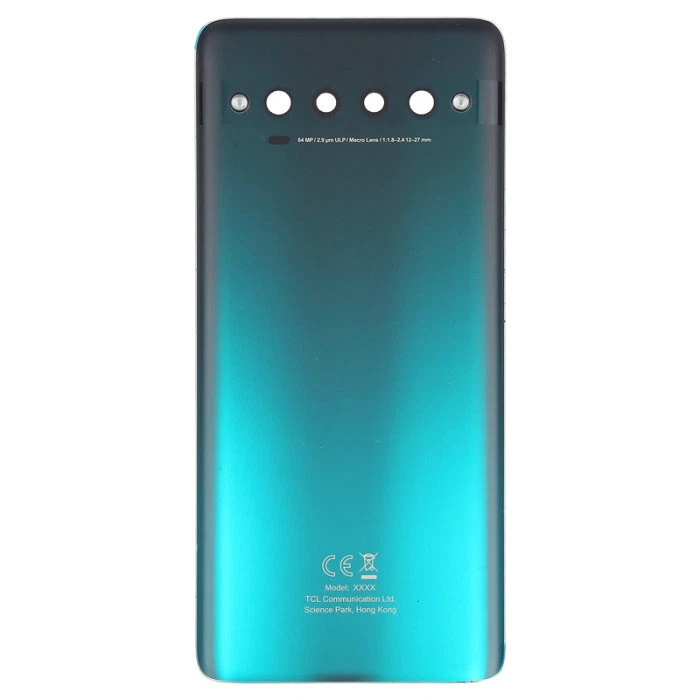 Para TCL 10 PRO T799 T799H Nueva Cubierta Trasera Batería Vidrio Carcasa Cubierta Repuesto Foto 4 de 4