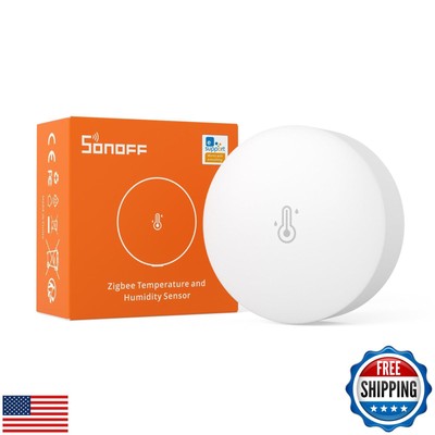 SONOFF SNZB-02P Zigbee Temperature Humidity Sensor, Indoor Thermometer Hygrom