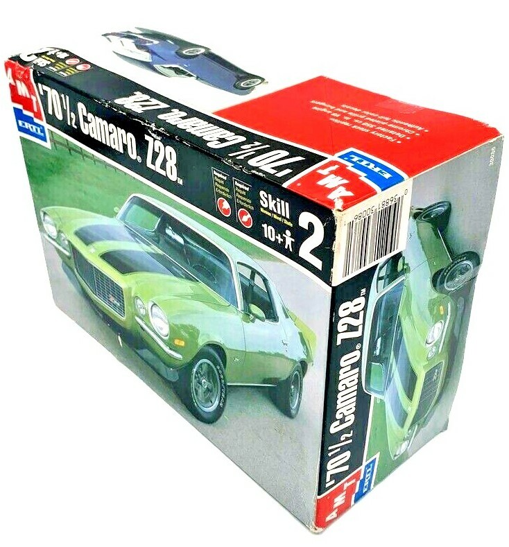 RARE AMT ERTL 70 1/2 Chevrolet Camaro Model Car Kit Z28 + 3