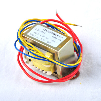 110VAC IN 150VAC + 6.3VAC Out 10W Transformer for 6N3 Preamp