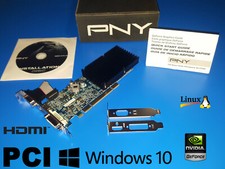 Dell Dimension B110 1100 2100 2200 2300 2350 Pci Hdmi Dvi Vga Video Card, New