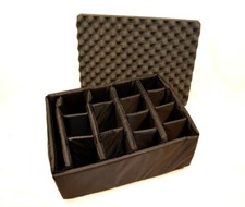 New Padded Divider Set fits your Pelican 1560 case  Lid foam  Free Nameplate