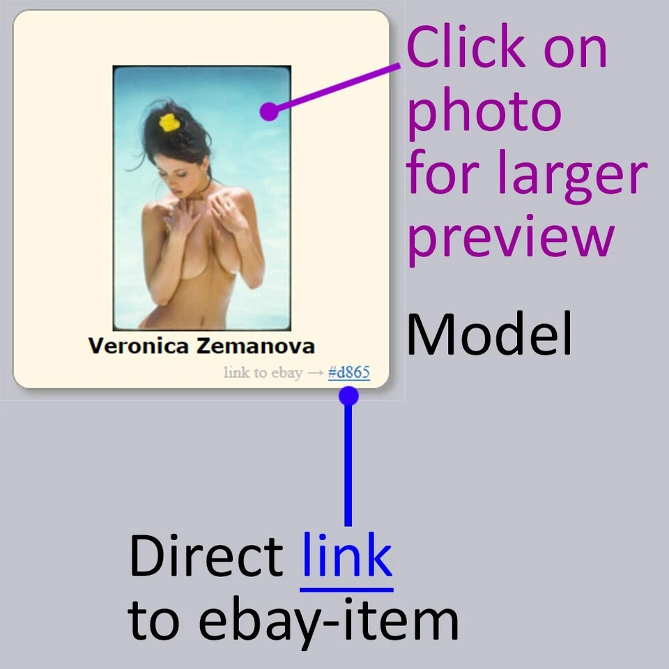 Jennifer Avalon ☼Serge Jacques &co 1970-90+ Vintage original slide 35 mm #o279 - Photo 4/4