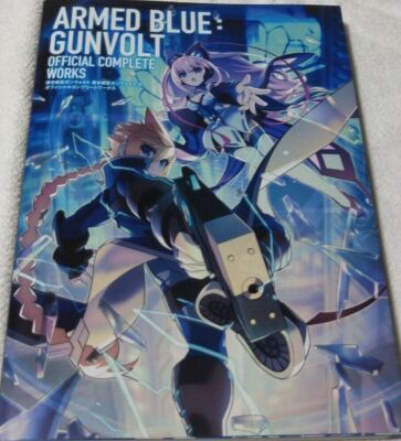 Armed Blue Gunvolt Azure Striker Official Complete Works Game Art Book 208 pages
